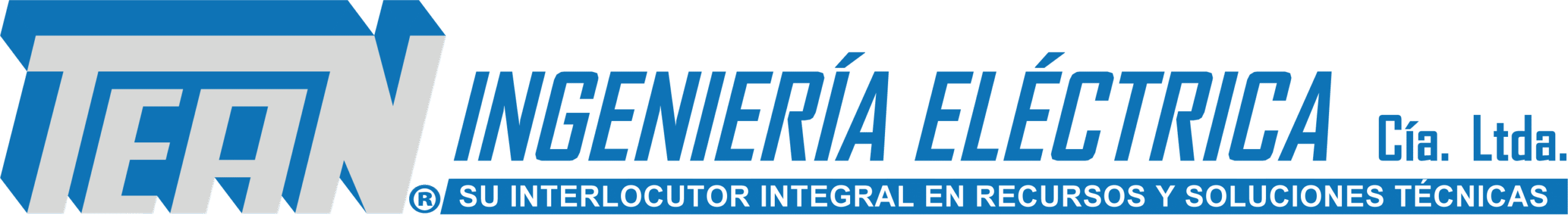 Logo de TEAN Ingeniería, especialistas en soluciones eléctricas industriales de media y baja tensión en Ecuador